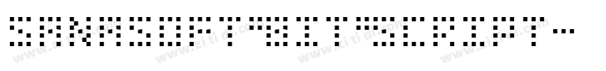 Sanasoft Bit Script字体转换